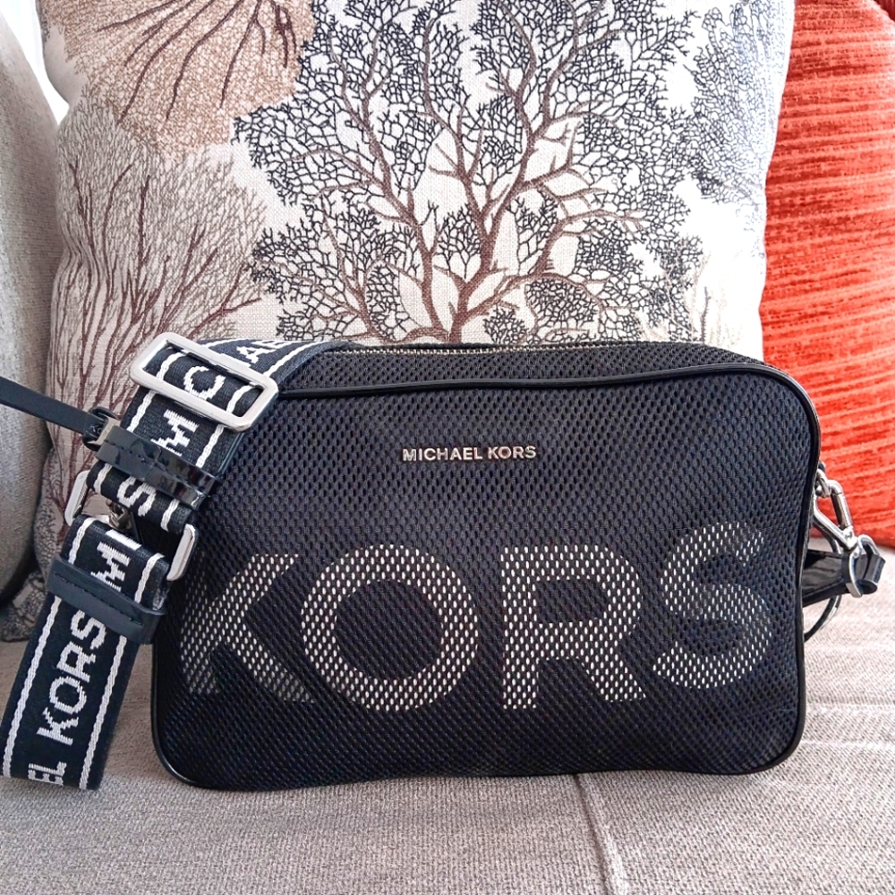 Michael Kors Mesh Crossbody Bag EUC